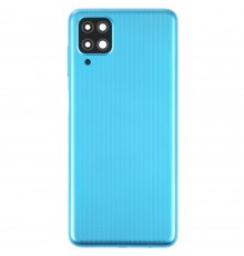 Задняя панель корпуса для Samsung M127 Galaxy M12, зеленая + стекло камеры