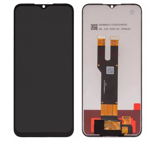 Дисплей для ZTE Blade A73 4G, Blade V50 Smart, чорний, без рамки, High Copy