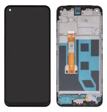 Дисплей для Oppo A53 4G, черный, с рамкой, Original (PRC), CPH2127, CPH2131, BV065WBM-L03-MB02, P6516I3F3-FPCA-R0.0