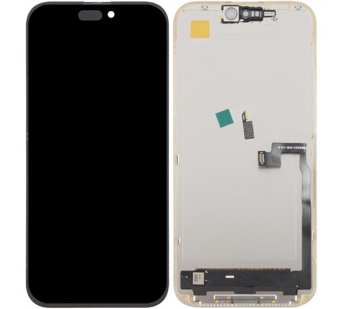 Дисплей для iPhone 16 Pro Max, черный, High Copy (OLED), Hard DD