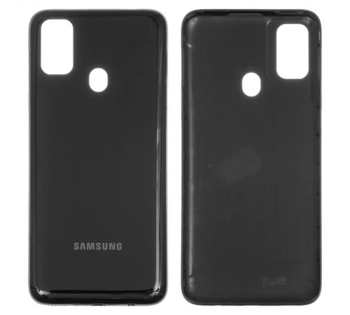 Задняя панель корпуса для Samsung M307F Galaxy M30s, черная Задняя панель корпуса для Samsung M307F Galaxy M30s, черная