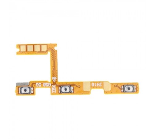 Шлейф для Motorola Moto G85 XT2427-3, кнопки увімкнення, кнопок гучності, Original (PRC)