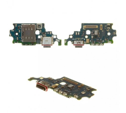 Шлейф для Samsung G996 Galaxy S21 Plus 5G, коннектора зарядки, мікрофона, плата зарядки, Original (PRC)