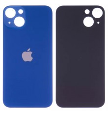 Задня панель корпусу для iPhone 13, синя, потрібно зняти скло камери, small hole