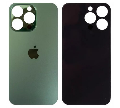Задняя панель корпуса для iPhone 13 Pro, зеленая, не нужно снимать стекло камеры, Original (PRC), alpine Green, big hole