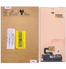 Дисплей для Samsung S928 Galaxy S24 Ultra, чорний, без рамки, Original, сервісна упаковка, #GH82-33385A