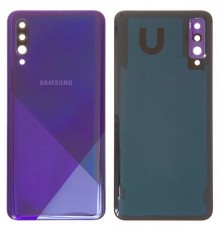 Задня панель корпусу для Samsung A307F/DS Galaxy A30s, фіолетова (Prism Crush Violet) + скло камери