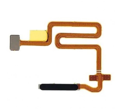 Шлейф для Oppo A57 5G, A77 5G, сканера відбитка пальця (Touch ID), чорний