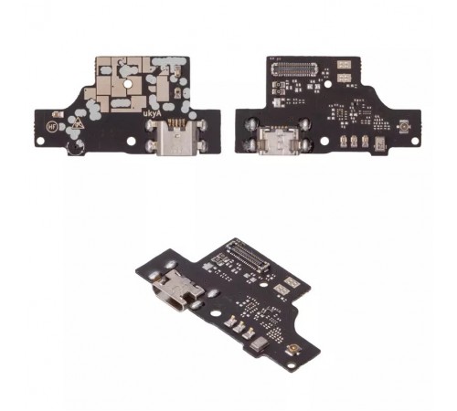 Шлейф для ZTE Blade A7 (2019) , коннектора зарядки, микрофона, плата зарядки, Сopy