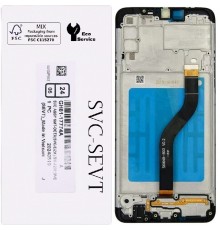 Дисплей для Samsung A207 Galaxy A20s, черный, с рамкой, Original, сервисная упаковка, GH81-17774A