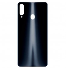 Задня панель корпусу для Samsung A207F/DS Galaxy A20s, чорна, Copy