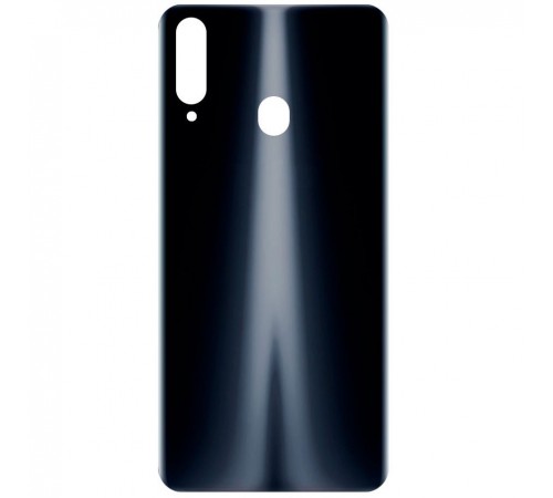 Задня панель корпусу для Samsung A207F/DS Galaxy A20s, чорна, Copy Задня панель корпусу для Samsung A207F/DS Galaxy A20s, чорна, Copy
