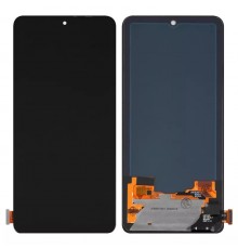 Дисплей для Xiaomi Mi 11i, Poco F3, Poco F4, Redmi K40, черный, без рамки, High Copy (OLED)