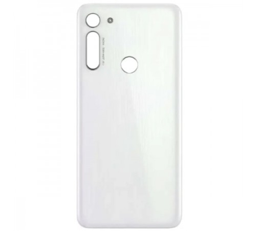 Задня панель корпусу для Motorola Moto G8 XT2045-1, біла (Pearl White)