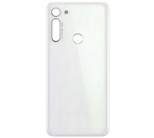 Задняя панель корпуса для Motorola Moto G8 XT2045-1, белая (Pearl White) Задняя панель корпуса для Motorola Moto G8 XT2045-1, белая (Pearl White)