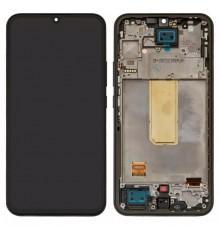 Дисплей для Samsung A346 Galaxy A34 5G, черный, с рамкой, Original (PRC)