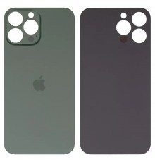 Задняя панель корпуса для iPhone 13 Pro Max, зеленая, не нужно снимать стекло камеры, Original (PRC), alpine Green, big hole