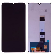 Дисплей для Xiaomi Poco M3, Redmi 9T, чорний, без рамки, Copy, In-Cell