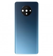 Задня панель корпуса для OnePlus 7T, синя (Glacier Blue) + скло камери