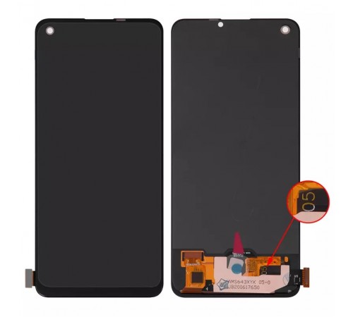 Дисплей для Oppo A74, A94 4G, A94 5G, A95 4G, F19, F19 Pro, F19 Pro Plus 5G, Reno 5 Lite, Reno 5 Z, чорний, без рамки, High Copy, (OLED) CHP2219, CPH2203, CHP2365, CPH2365, CPH2205, CHP2219, CPH2219, CPH2285, AMS643XY05, VER.05