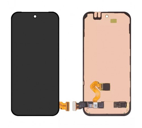 Дисплей для Google Pixel 9 Pro, чорний, з рамкою, Оригінал (переклеєно скло), GR83Y, GEC77, GWVK6