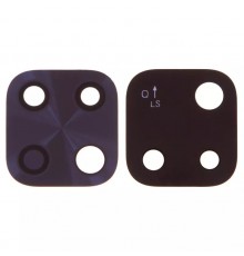 Стекло камеры для Xiaomi Redmi 10C, черное, без рамки