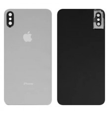 Задня панель корпусу для iPhone X, біла + скло камери, small hole