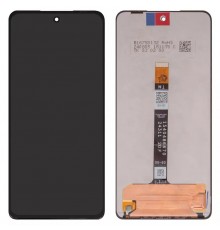 Дисплей для Motorola Moto G75, черный, без рамки, Оригинал (переклеено стекло)