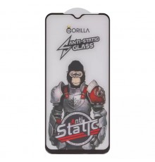 Захисне скло для Xiaomi Poco M2, Poco M3, Redmi 9, Redmi 9T, сумісне з чохлом, Full Glue, Anti-Static, чорний, gorilla