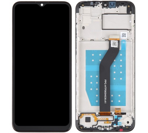 Дисплей для Motorola Moto G8 Power Lite XT2055-2, чорний, з рамкою, High Copy