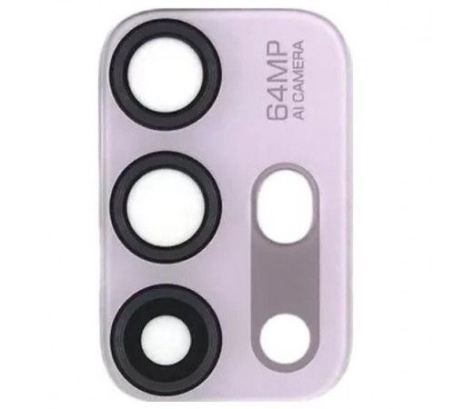 Скло камери для Motorola Moto G30 XT2129, рожеве (Pastel Sky), без рамки