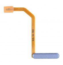 Шлейф для Samsung A156 Galaxy A15 5G, кнопки включения, сканера отпечатка пальца (Touch ID), синий (Optimistic Blue), Original (PRC)