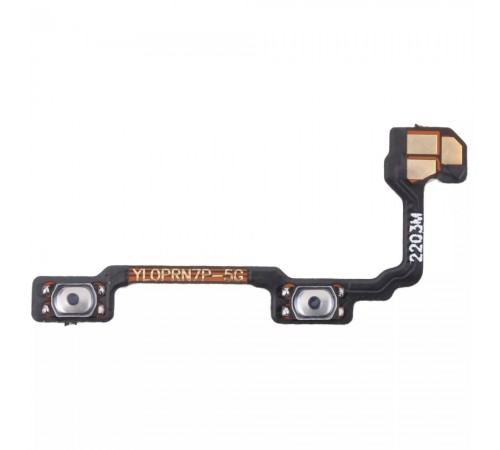 Шлейф для Oppo Reno 7 Pro 5G, кнопок гучності звуку