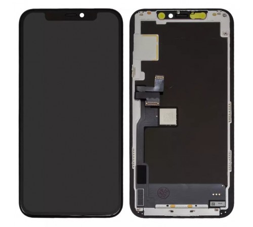 Дисплей для iPhone 11 Pro, черный, с рамкой, Original (PRC), без микросхемы, #Self-welded OEM