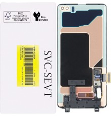 Дисплей для Samsung G975 Galaxy S10 Plus, черный, без рамки, Original, сервисная упаковка, #GH82-12256A