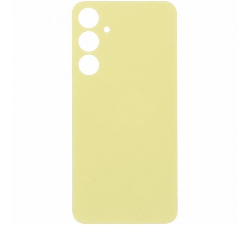 Задняя панель корпуса для Samsung A356 Galaxy A35 5G, желтая (Lemon), Copy