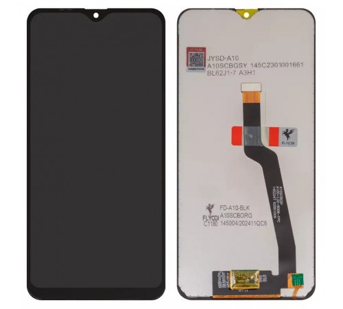 Дисплей для Samsung A105 Galaxy A10, A105F/DS Galaxy A10, M105 Galaxy M10, M105F/DS Galaxy M10, чорний, без рамки, FLYCDI, A10G-L32-8006-FPC