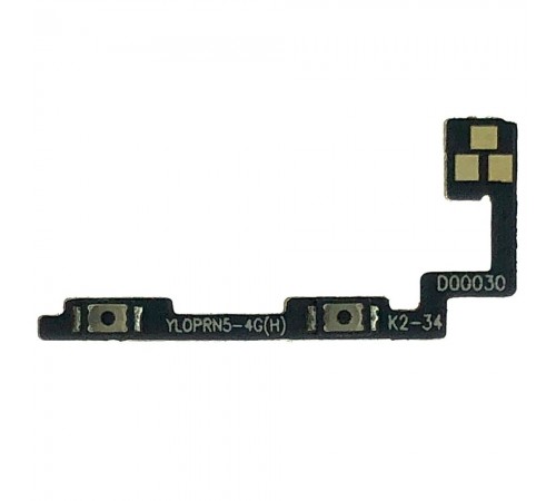 Шлейф для Oppo Reno 5 4G, кнопок гучності звуку