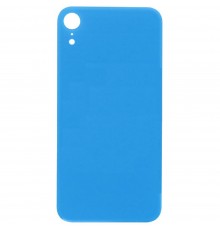 Задняя панель корпуса для iPhone XR, синяя, нужно снять стекло камеры, small hole