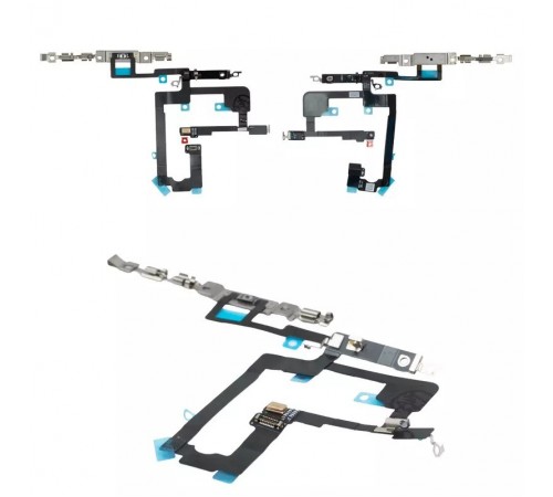 Шлейф для iPhone 15, кнопки включения, Original (PRC)