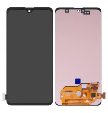 Дисплей для Samsung M317 Galaxy M31s, черный, без рамки, High Copy с широким ободком, (OLED)