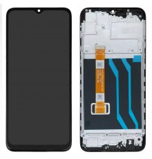 Дисплей для Realme 5, черный, с рамкой, High Copy RMX1911, RMX1919, RMX1927, FPC-HTF065H019-A0