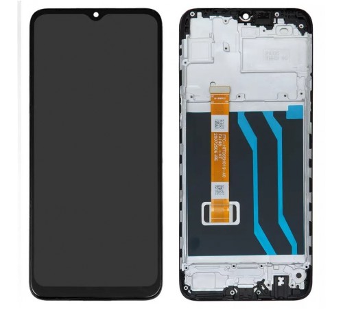 Дисплей для Realme 5, черный, с рамкой, High Copy RMX1911, RMX1919, RMX1927, FPC-HTF065H019-A0