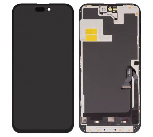 Дисплей для iPhone 14 Pro Max, черный, с рамкой, Copy (TFT), ZY, LTPS HD+