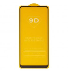 Захисне скло для Samsung A115 Galaxy A11, M115 Galaxy M11, сумісне з чохлом, Full Glue, (без упаковки), чорний