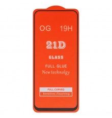 Захисне скло для Realme 10 Pro 5G, сумісне з чохлом, Full Glue, (без упаковки), чорний