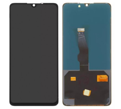Дисплей для Huawei P30, чорний, без рамки, High Copy (OLED)