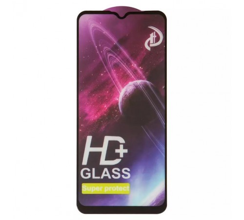 Защитное стекло ASP для Motorola Moto G9, Moto G9 Play XT2083, совместимо с чехлом, Full Glue, черный