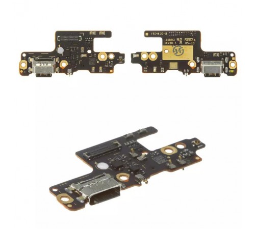 Шлейф для Xiaomi Redmi Note 7, коннектора зарядки, микрофона, плата зарядки, Original (PRC)