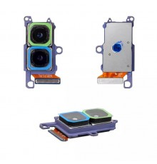 Камера для Samsung G980 Galaxy S20, основная, двойная, Wide+Telephoto, 12MP+64MP, Original (PRC)